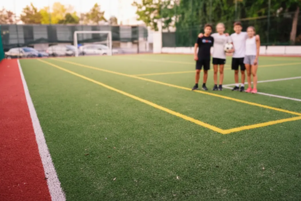 Teren sport multifunctional pentru tabere copii si cantonamente sportive Casa Duca Costinesti