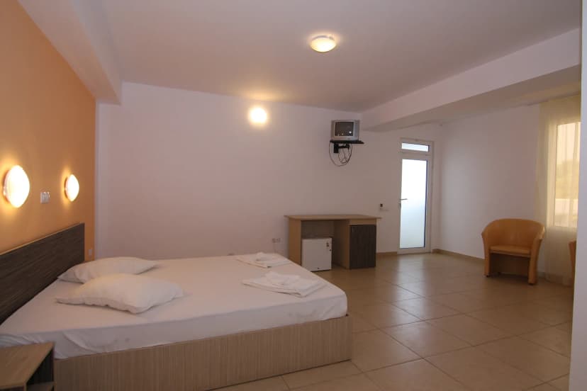 Spațiu de cazare pentru copii la tabăra Casa Duca Costinești – vedere interioară